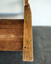 Image 7 of Antique Pine Low Arm Chair