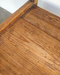 Image 8 of Antique Pine Low Arm Chair