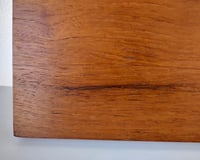 Image 6 of 1960s Solid Teak Cutting Board With Carved Channel