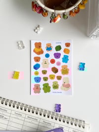 Image 1 of Fluffy friends 🧸 sticker sheet