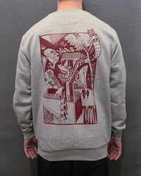 Image 1 of Writingmyname`s Sweater I red print