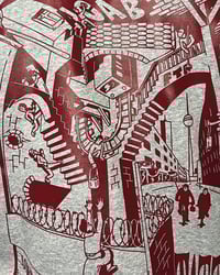 Image 4 of Writingmyname`s Sweater I red print
