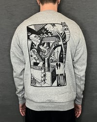 Image 1 of Writingmyname`s Sweater I black print 