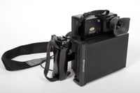Image 4 of Polaroid 600 SE camera with 127mm F4.7 lens + back #5898