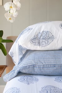 Image 8 of Indigo Stripe Pillowcase