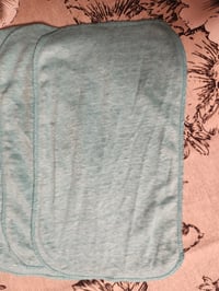 Image 2 of Linen 2-Ply Cloths- Set of 12 in Aqua