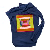 Image 1 of Log Cabin Dark Denim Shirt