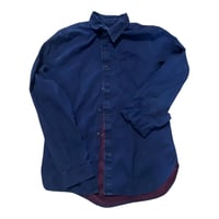 Image 2 of Log Cabin Dark Denim Shirt
