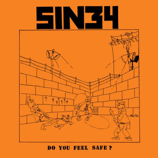 Image of Sin 34 - "Do You Feel Safe" Lp 