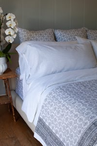 Image 3 of Light Blue Stripe Pillowcase