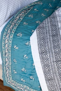 Image 2 of Blue Nami Quilt