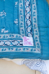 Image 5 of Blue Nami Quilt