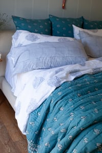 Image 7 of Blue Nami Quilt