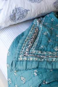 Image 1 of Blue Nami Quilt