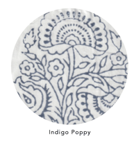Image 8 of Indigo Poppy Pillowcase