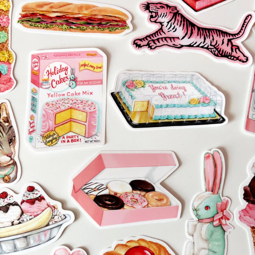 Image of Sheet cake sticker 