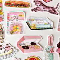 Image 5 of Holiday Cake mix sticker 