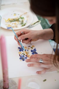 Image 1 of DIY pressed flower arrangement kit 