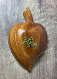 Image 5 of Heart Dish - Glitter Green Sprouts