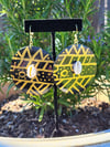 Black Magic Wooden Earrings