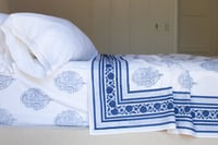 Image 2 of Indigo Poppy Sheet