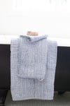 Indigo Stripe Towel