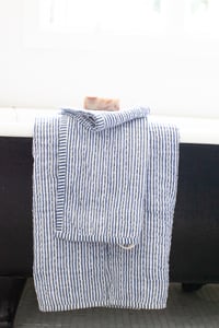 Image 1 of Indigo Stripe Towel