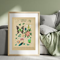 Image 3 of Vintage Virgo Creation Chart 