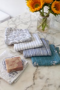 Image 3 of Blue Nami Towel