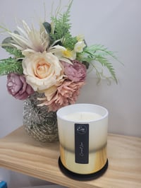 Image 1 of White and Gold Vogue Glam