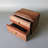 Image 3 of 2-drawer Jewelry Box - Madrone