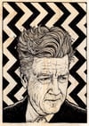 LYNCH II - ink illustration on coffee stained paper