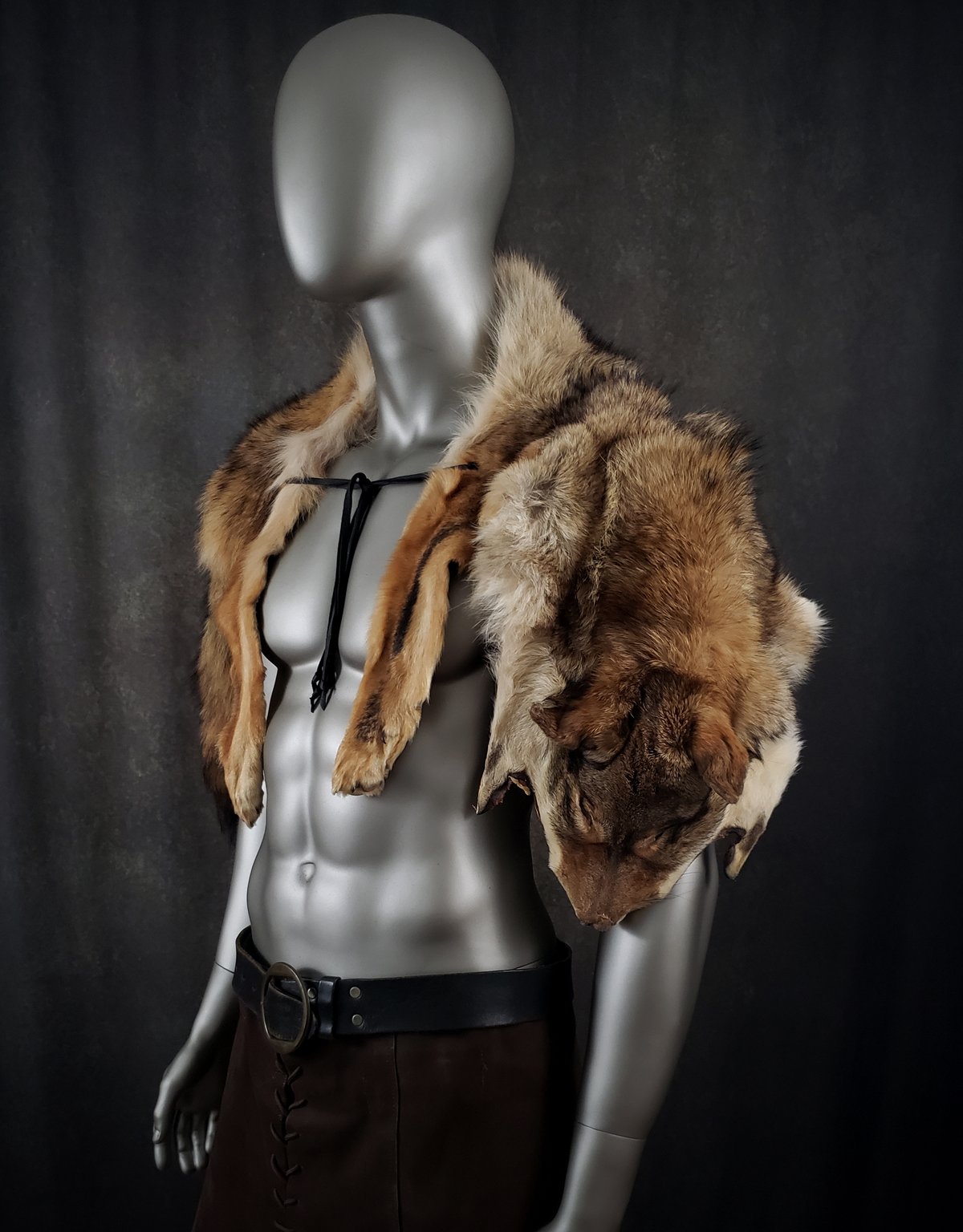 Image of Coyote Fur Cloak