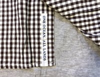 Image 6 of Nanamica multifabric cotton shirt, size S, made in Japan