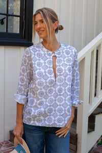 Image 5 of Deep V Tunic