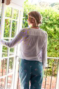 Image 2 of Mandarin Shirt Big Paisley
