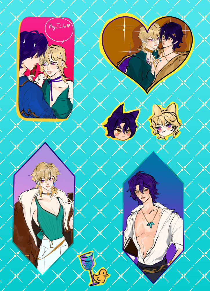 Image of Ratiorine Sticker Sheet