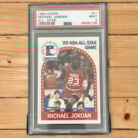 Image 1 of 1989 HOOPS MICHAEL JORDAN ALL-STAR #21 PSA 9