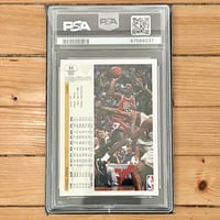 Image 2 of 1991 UPPER DECK MICHAEL JORDAN #44 PSA 9