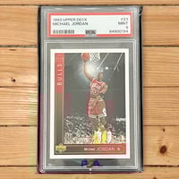 Image 1 of 1993 UPPER DECK MICHAEL JORDAN #23 PSA 9