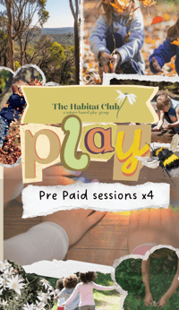 Nature Play Session Pre Pay