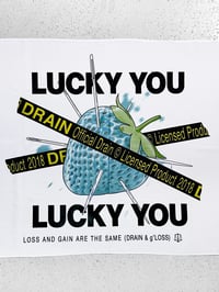Image 2 of Drain Gang Lucky You Flag, 2018, 1 of 220 pcs