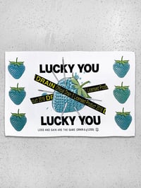 Image 1 of Drain Gang Lucky You Flag, 2018, 1 of 220 pcs