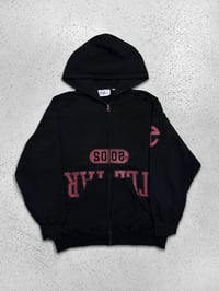 Image 1 of Telfar Zip-up Hoodie, Black