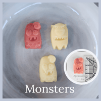 Image 4 of NEW!!! Kookie Monster Tee, Tote, and Soaps Gift Set for Kids Teens Girls and Boys Yellow Gold 
