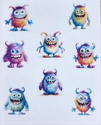 Image 5 of NEW!!! Kookie Monster Tee, Tote, and Soaps Gift Set for Kids Teens Girls and Boys Yellow Gold 