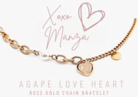 Image 2 of Agape Love Heart Bracelet 