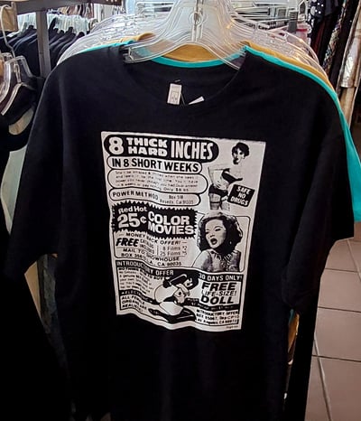 Image of Adult Ads T-Shirt - Black                             