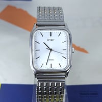 Image 2 of 1994 Seiko Spirit 'Tank' Steel Quartz Dress Watch (5e31-5B50)