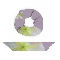 Image 5 of Brazilian Angel Flower Hair Scrunchie - Lavender